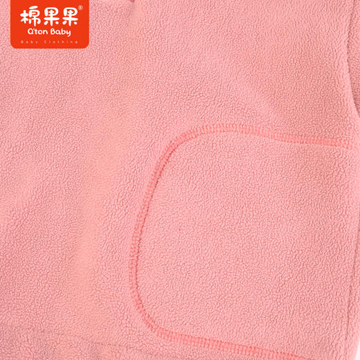 棉果果冬季新品女童5A抗菌双面绒夹克M422100423622 商品图4