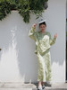 微瑕秒杀 |盛唐牡丹 |真丝冠乐绉蝶恋花系带上衣[特价品](特殊商品不退不换) 商品缩略图2