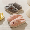 【萌趣美学❗️可可爱爱棉拖鞋】柔软防滑保暖，秋冬季棉拖鞋❗️舒适厚底、防滑保暖。女情侣室内家居家用防滑厚底保暖月子踩屎感毛毛绒男，月子情侣室内棉拖父亲节礼物新年礼盒年货礼盒 商品缩略图1