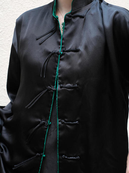 盛唐牡丹 |限量款/东方雅韵喜上眉梢真丝提花外套 (不夹棉) 商品图9