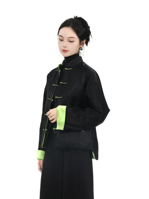 盛唐牡丹 |双面穿石榴花外套(不夹棉） 商品图3