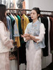 瑕疵| 盛唐牡丹|手推绣立领盘扣对襟马甲 [特价品](特殊商品不退不换) 商品缩略图0