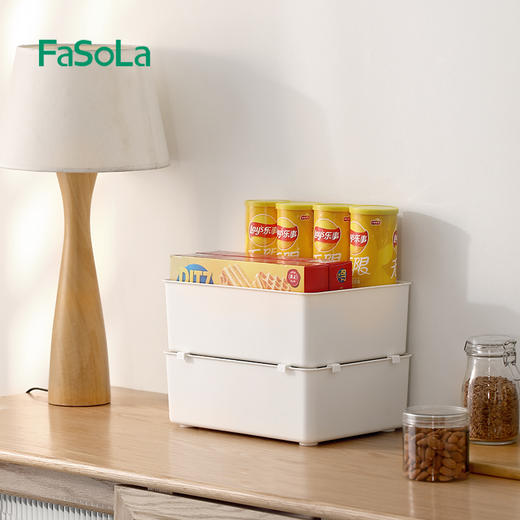 FaSoLa衣柜衣服收纳箱家用分层神器装衣物裤子整理盒叠架杆 商品图3