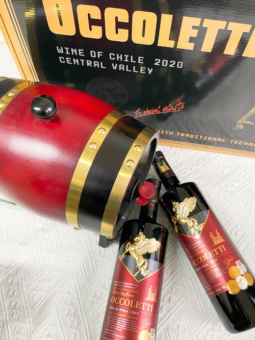 【750ml*6瓶礼盒装】法国原瓶进口红酒欧珂莱蒂·金马珍藏干红葡萄酒ds（gz） 商品图2