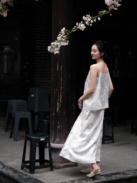 盛唐牡丹 | 真丝蝶恋花女吊带 商品图5