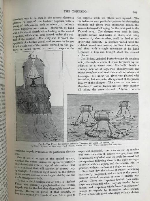 约19世纪后期 万物科学（卷3） 约百幅插图 漆布精装16开 商品图8
