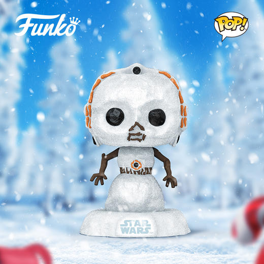 Funko POP Star Wars C-3PO星球大战假日雪人C-3PO手办公仔摆件 64335 商品图2