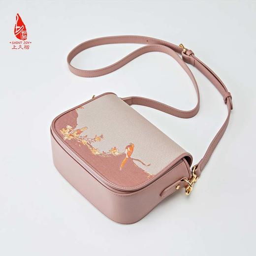 SAINTJOY/上久楷 宋锦斜背包  鹊上枝头 BWW22A1501 商品图12