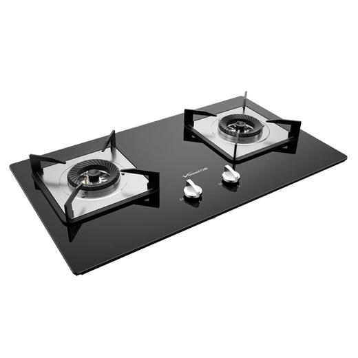 万和双灶 燃气灶 台式灶 大火力 聚能 台嵌两用 钢化玻璃面板 方形炉架  JZY-B8L03Q-(液化气4.2kw天然气4.5kw) 商品图7