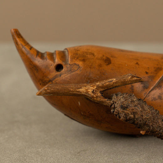 清 黄杨雕竹笋摆件（岁寒三友） 商品图2