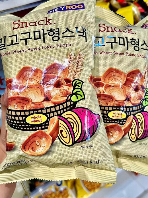 莉迩全麦地瓜味脆片120g 商品图1