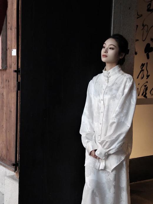 盛唐牡丹 |真丝提花凤凰纹 半裙 商品图8