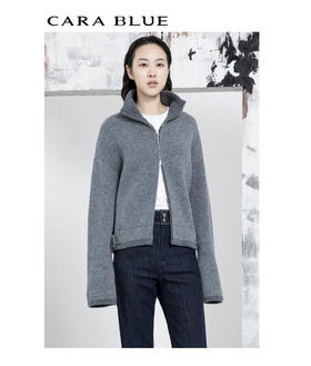 CARA BLUE时尚针织开衫