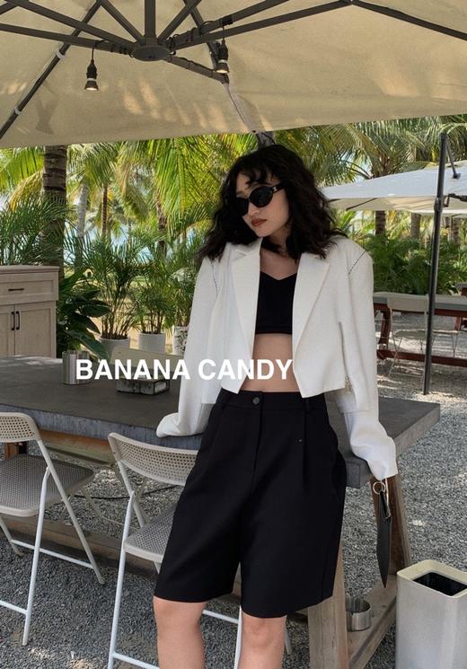 BANANA  CANDY香蕉糖短款西装N8N104 商品图0