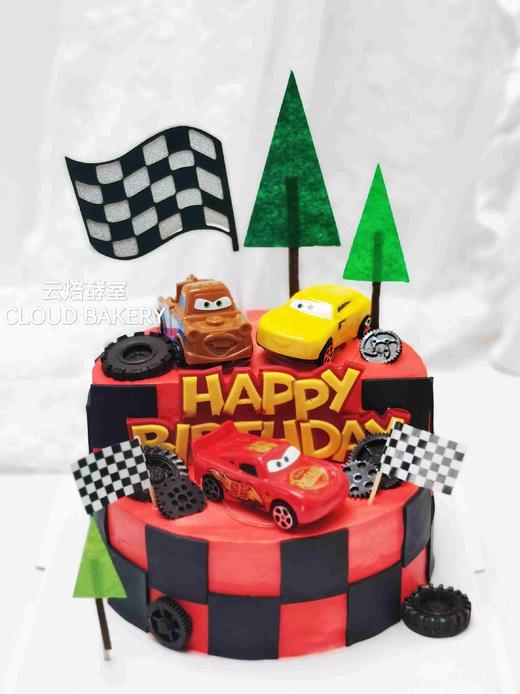 【汽车总动员】红色场景款 商品图0