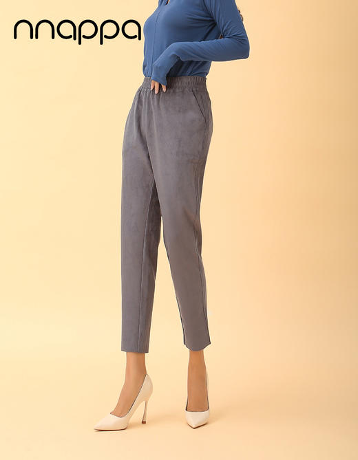 麂皮绒烟管裤PA29186 商品图3