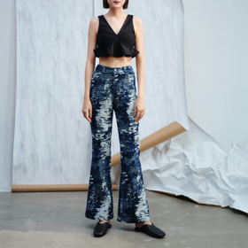 LIYIHAN 洗水牛仔裤 Y233K09250