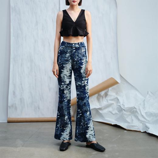 LIYIHAN 洗水牛仔裤 Y233K09250 商品图0