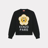 KENZO 高田贤三 女士大海棠花虎头徽标印花针织衫 黑色 FD62 PU426 3BB 99J 商品缩略图0