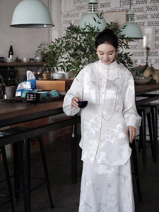 盛唐牡丹 |真丝提花凤凰纹 半裙 商品图10