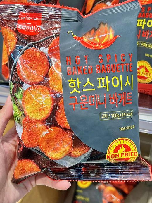 三立劲辣味面包干100g 商品图0