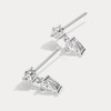 北京仓｜Lili Claspe-Fran Studs-银色 锆石 耳钉［美国设计师］ 商品缩略图1