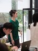 盛唐牡丹 |真丝提花梅兰竹菊偏襟上衣 商品缩略图2