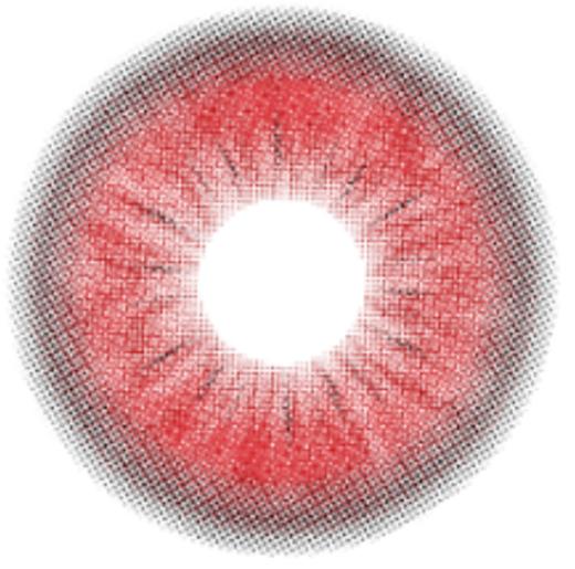 summerbaby旗下·  西红柿&香槟奶咖&温婉紫  14.5mm白狮参考着色中等直径   月抛 2片 商品图1