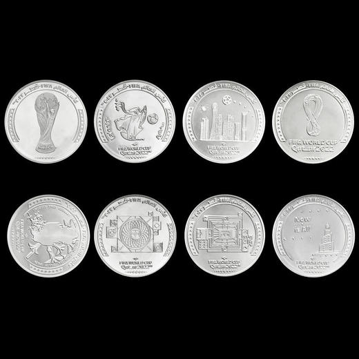 卡塔尔世界杯纪念币套装 带欧文签名 商品图10