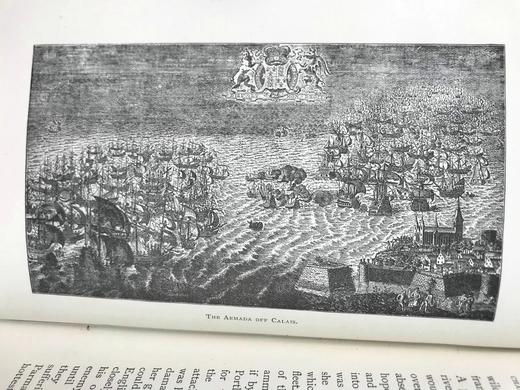 1898年 英国海军力量 21幅插图 漆布精装32开 商品图10