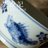 茶香记 景德镇云诗慕古青花鳜鱼杯90ml手绘陶瓷茶杯主人杯古朴 商品缩略图2