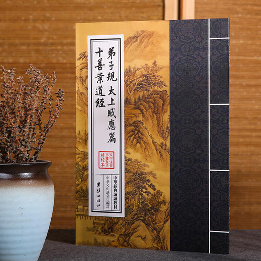弟子规太上感应篇十善业道经中华经典诵读教材儒释道经典儒家6-8-9-12岁小学生课外阅读书籍国学入门少年儿童经典诵读教材 商品图1