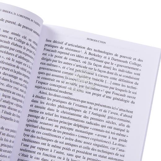【中商原版】福柯 自我解释学的起源 达特茅斯学院演讲 Lorigine de lhermeneutique de soi 法文原版 Michel Foucault 商品图2