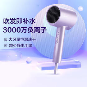 美的（Midea）MB-AJ0504 极光紫 千万负离子电吹风 大功率 家用速干柔顺护发吹风筒 电吹风机 节日礼物