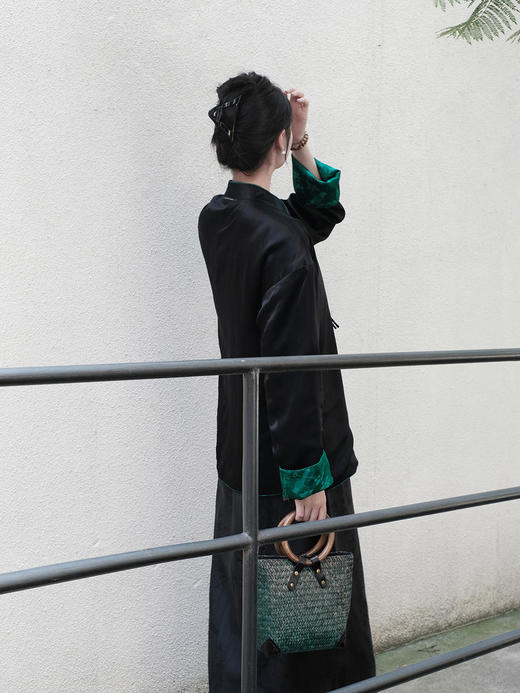 盛唐牡丹 |限量款/东方雅韵喜上眉梢真丝提花外套 (不夹棉) 商品图10