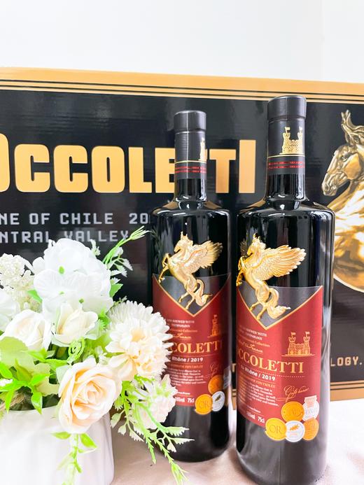 【750ml*6瓶礼盒装】法国原瓶进口红酒欧珂莱蒂·金马珍藏干红葡萄酒ds（gz） 商品图6