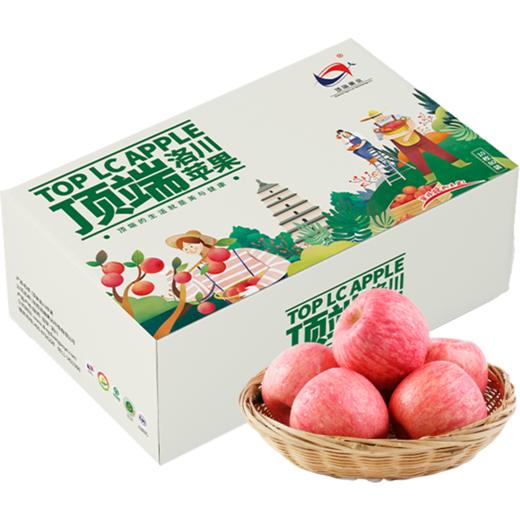 【顶端优选】陕西顶端果业洛川红富士苹果礼盒10枚80mm 中大果新鲜水果手提礼盒  商品图9