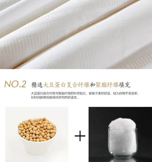 【Luolai罗莱厅】B7F罗莱 大豆亲肤春秋被新一代 商品图3