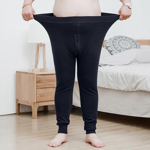 【新款DPD】大依优型大码男装加绒加厚保暖裤内衣弹力加绒舒适保暖秋裤 商品图2