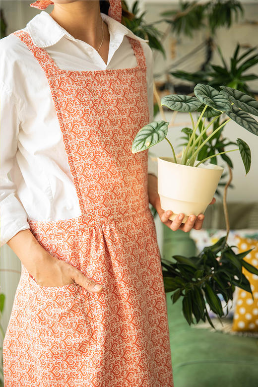 心形花束系列围裙厨房家用新款超好看围裙 商品图1