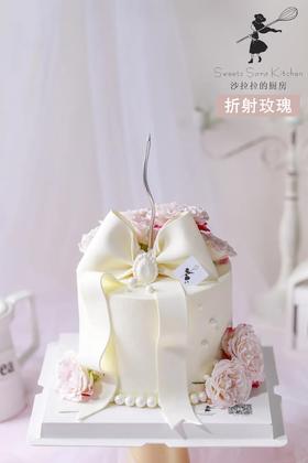 折射玫瑰蛋糕 | 沙拉拉的厨房