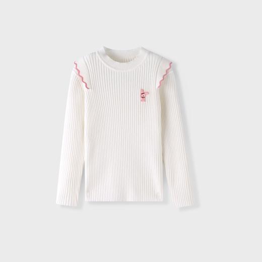 ☆【实体店同款】女童中领针织衫2023年冬季新款安奈儿童装XG344750 商品图0