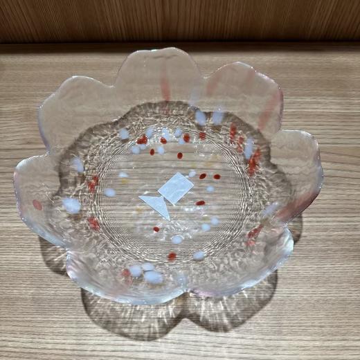 日本进口 津轻手工制作玻璃 日式沙拉碗 水果盘 商品图4