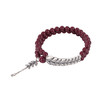 【穗穗平安】S990银足银朱砂复古麦穗圆珠双圈手串【CW-SL11563】手链 商品缩略图4