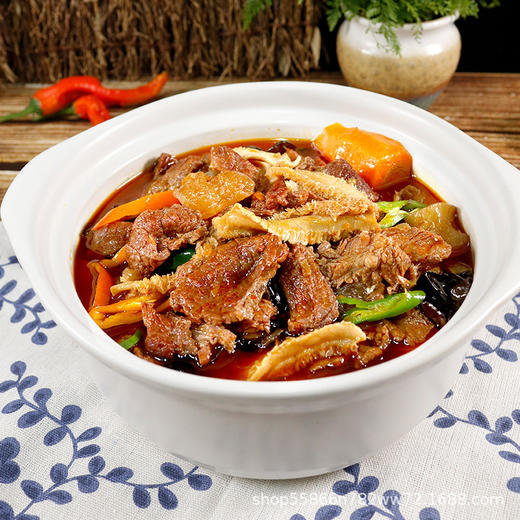 【肉质紧实嚼劲十足！牛杂半成品】加热即食，牛三鲜火锅800g包邮食材牛肉牛杂半成品煲酒店特色预制菜商用健康 商品图2