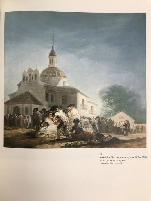 戈雅的真实与幻想：小幅画集 数百幅插图 精装大16开 商品图10