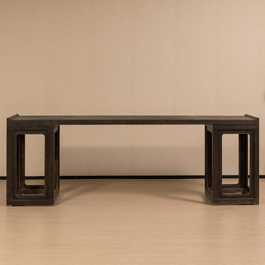 清 铁力木带翘头架几案 商品图0