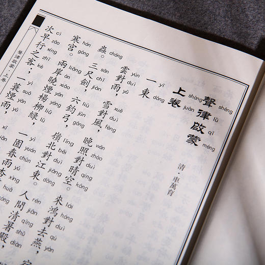 声律启蒙 笠翁对韵 中华文化讲堂/中华经典诵读教材中国文化泛言儿童国学经典启蒙读物少儿成长6-7-8-10-12岁小学生课外书 商品图5