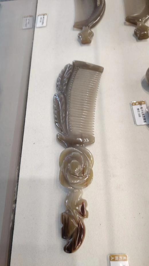 纯天然牦牛角梳 商品图9