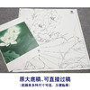 【大彩图】李晓明工笔画白描底稿斗方小品《圣洁之花》白荷临摹勾线花花鸟线稿K093 商品缩略图1